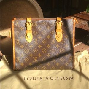 Authentic Louis Vuitton Popincourt Handbag Purse